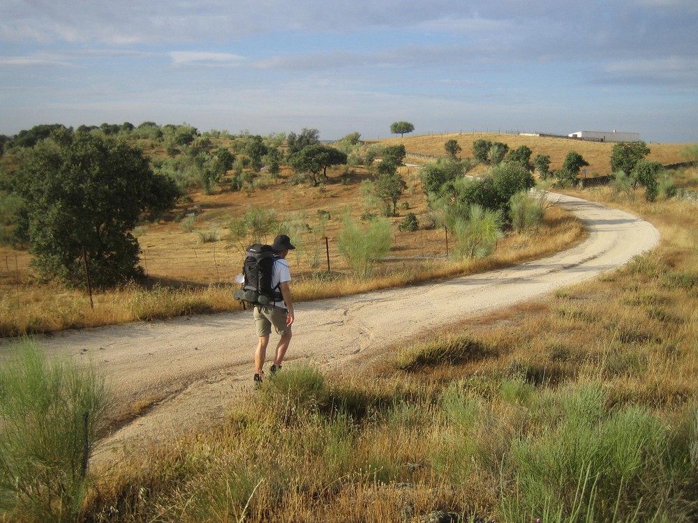 Mikael Hoffmann Camino-vandring i Spanien