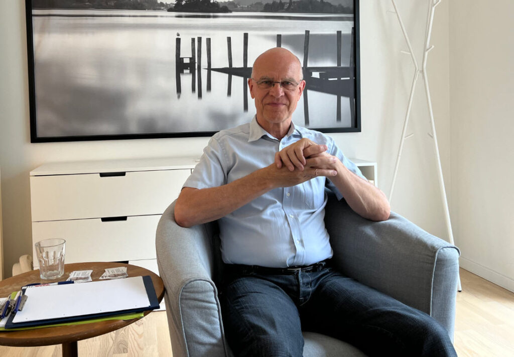 Couples coach Mikael Hoffmann